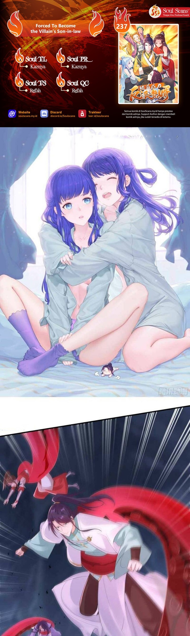 Baca Komik Forced To Become the Villain’s Son-in-law Chapter 237 Gambar 1