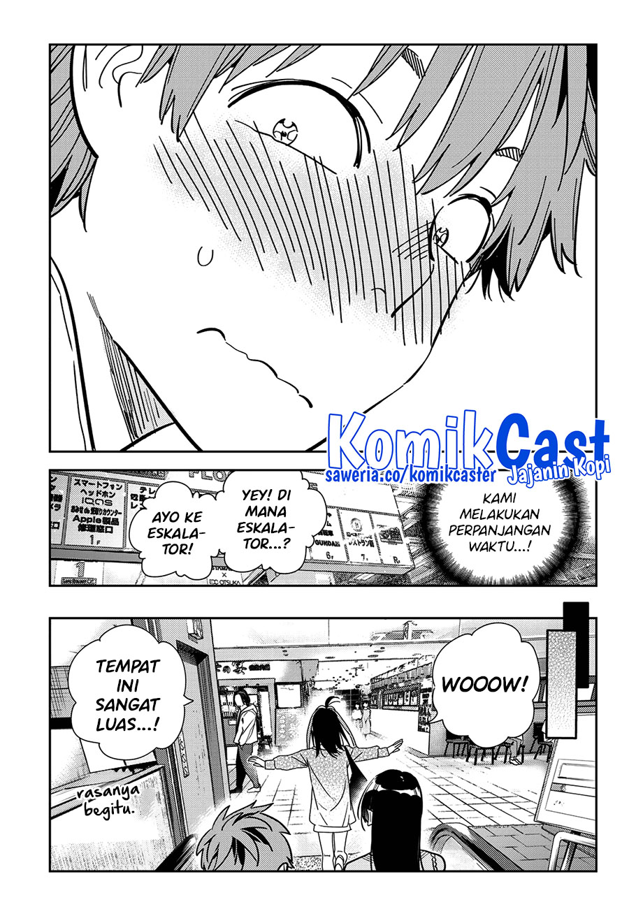 Kanojo Okarishimasu Chapter 279 Gambar 14