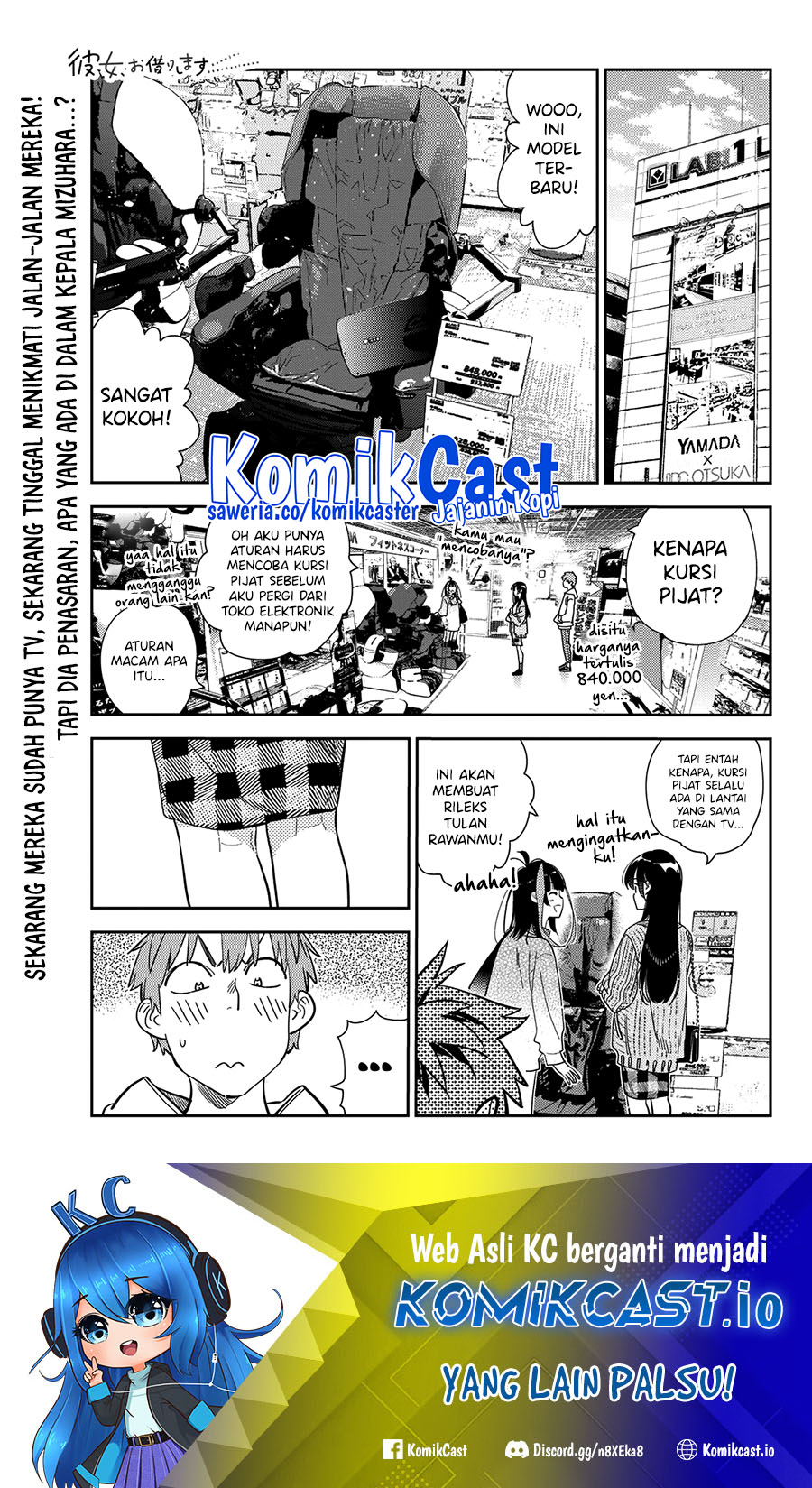 Baca Kanojo Okarishimasu Chapter 279 Gambar 2