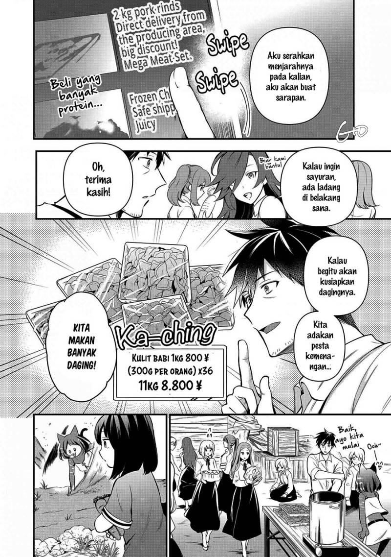 Arafoo Otoko no Isekai Tsuhan Seikatsu Chapter 10 Gambar 4