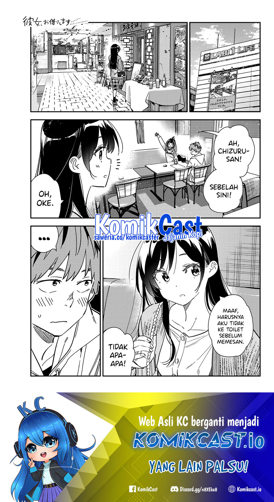 Baca  Kanojo Okarishimasu Chapter 280 Gambar 2