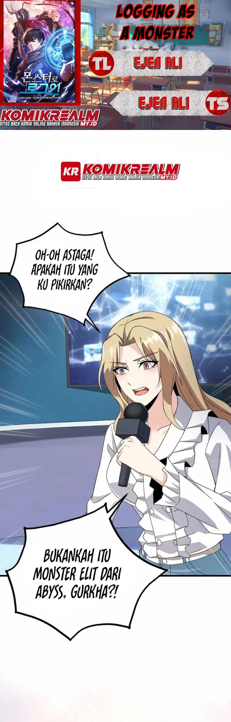 Baca Komik Logging in as a Monster Chapter 03 Gambar 1
