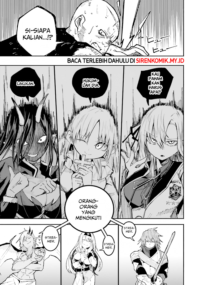 Isekai de Haishin Katsudou wo Shitara Tairyou no Yandere Shinja wo Umidashite Shimatta Ken Chapter 05 Gambar 13