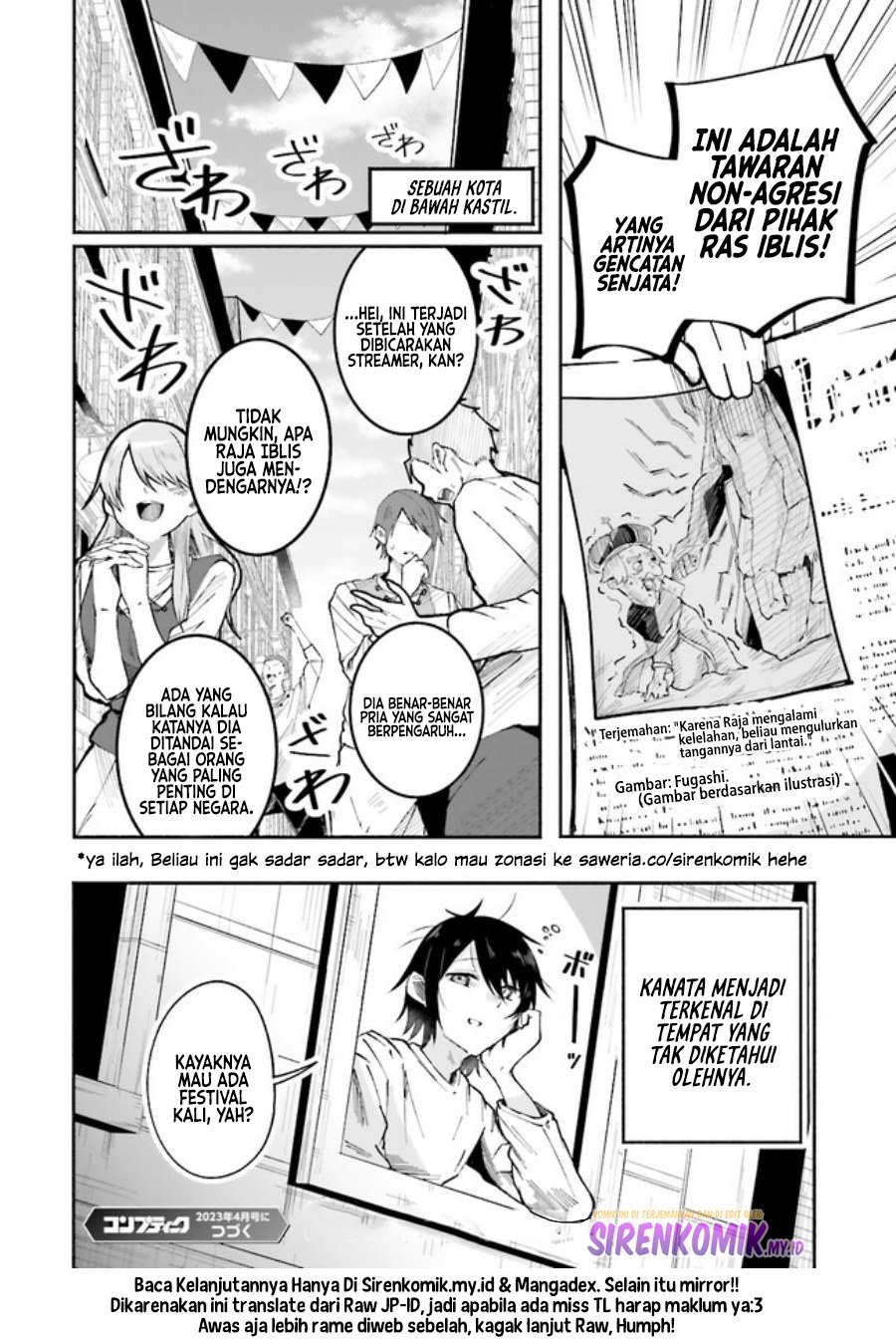 Isekai de Haishin Katsudou wo Shitara Tairyou no Yandere Shinja wo Umidashite Shimatta Ken Chapter 03 Gambar 17