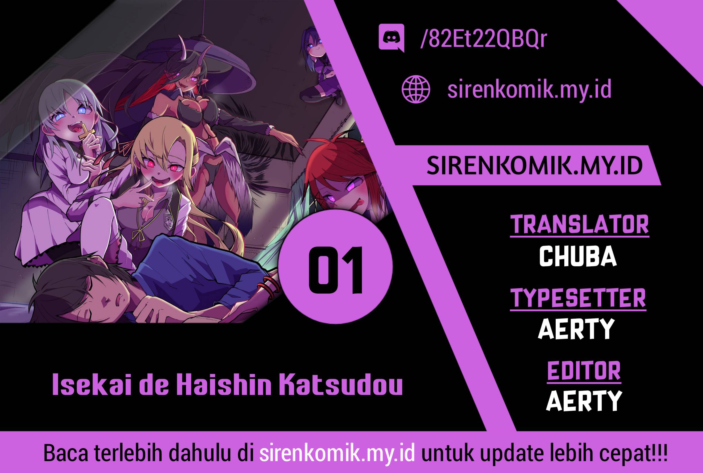 Baca Komik Isekai de Haishin Katsudou wo Shitara Tairyou no Yandere Shinja wo Umidashite Shimatta Ken Chapter 01 Gambar 1