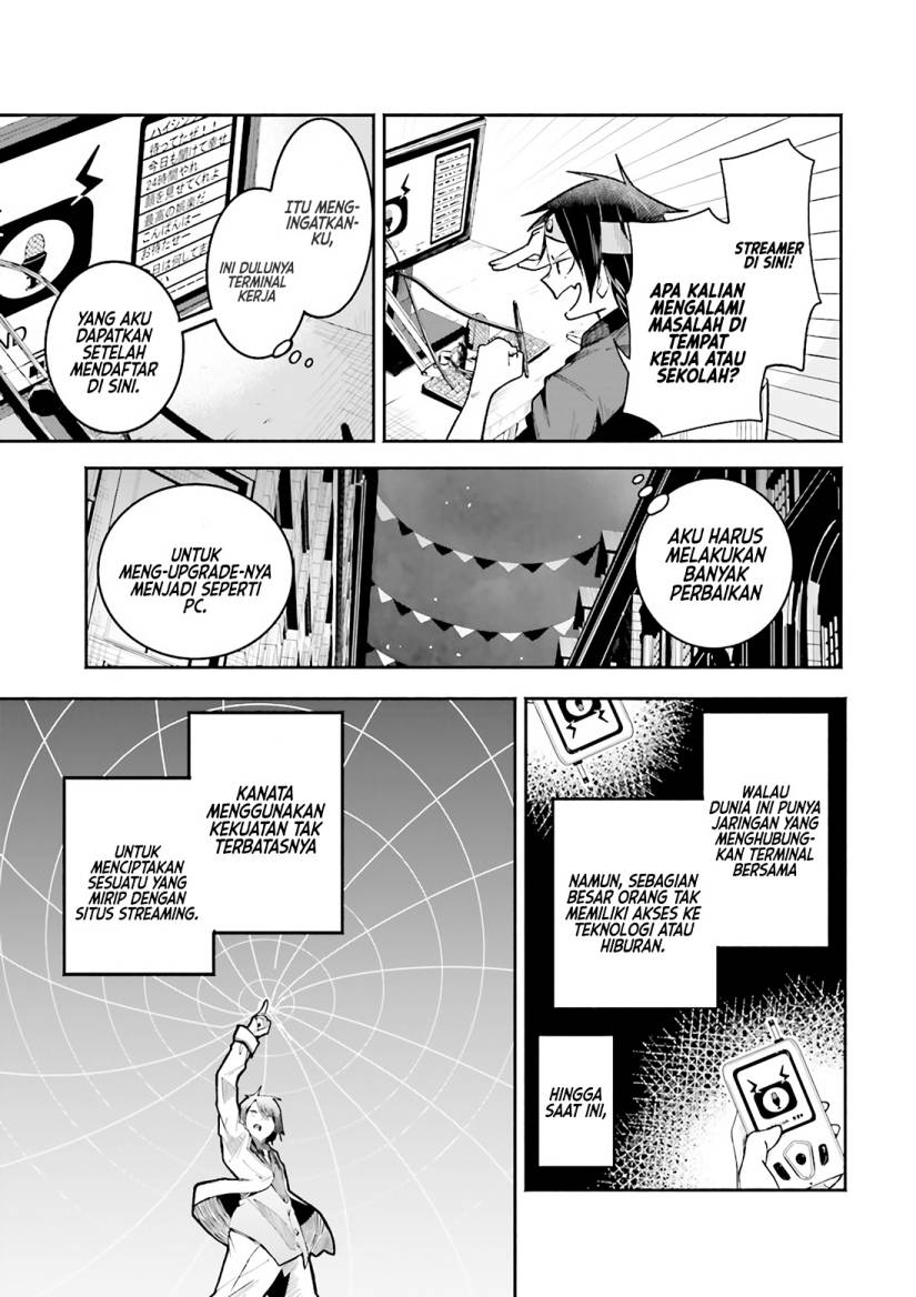 Isekai de Haishin Katsudou wo Shitara Tairyou no Yandere Shinja wo Umidashite Shimatta Ken Chapter 01 Gambar 23