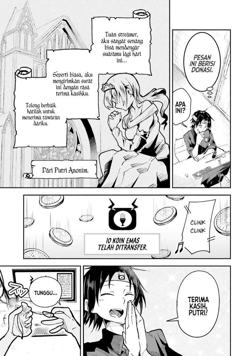 Isekai de Haishin Katsudou wo Shitara Tairyou no Yandere Shinja wo Umidashite Shimatta Ken Chapter 01 Gambar 25