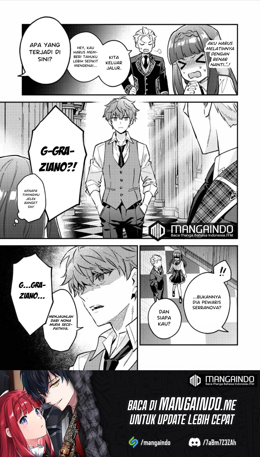 Akutou Ikka no Mana Musume, Tensei Saki mo Otome Game no Gokudou Reijou deshita Chapter 06 Gambar 17