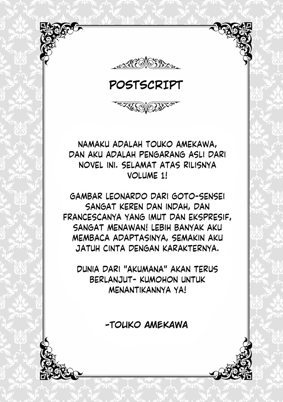 Akutou Ikka no Mana Musume, Tensei Saki mo Otome Game no Gokudou Reijou deshita Chapter 05.5 Gambar 15