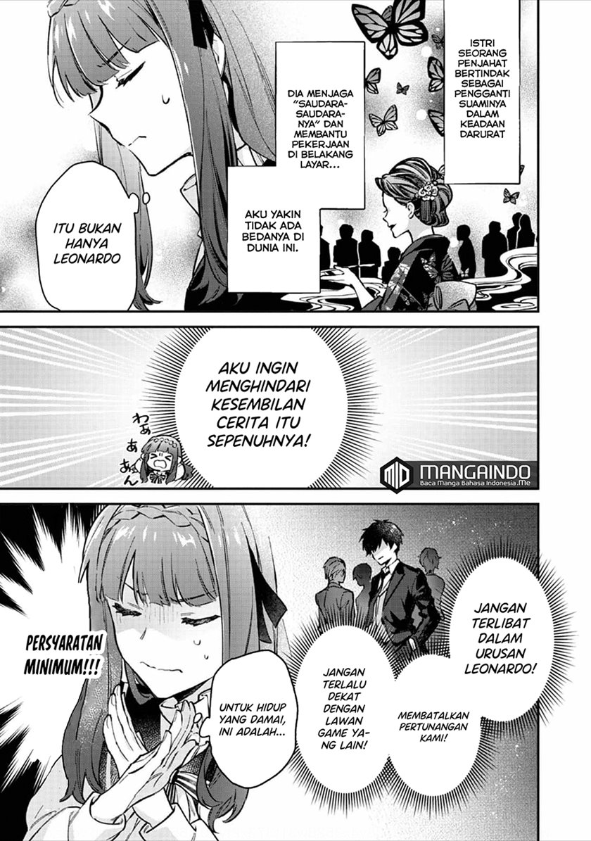 Akutou Ikka no Mana Musume, Tensei Saki mo Otome Game no Gokudou Reijou deshita Chapter 02 Gambar 31