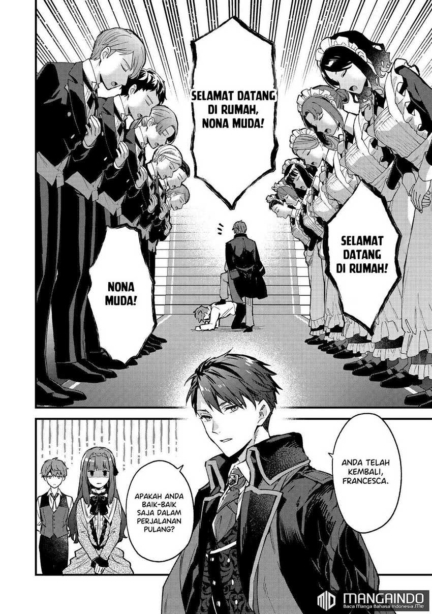 Akutou Ikka no Mana Musume, Tensei Saki mo Otome Game no Gokudou Reijou deshita Chapter 01.2 Gambar 13