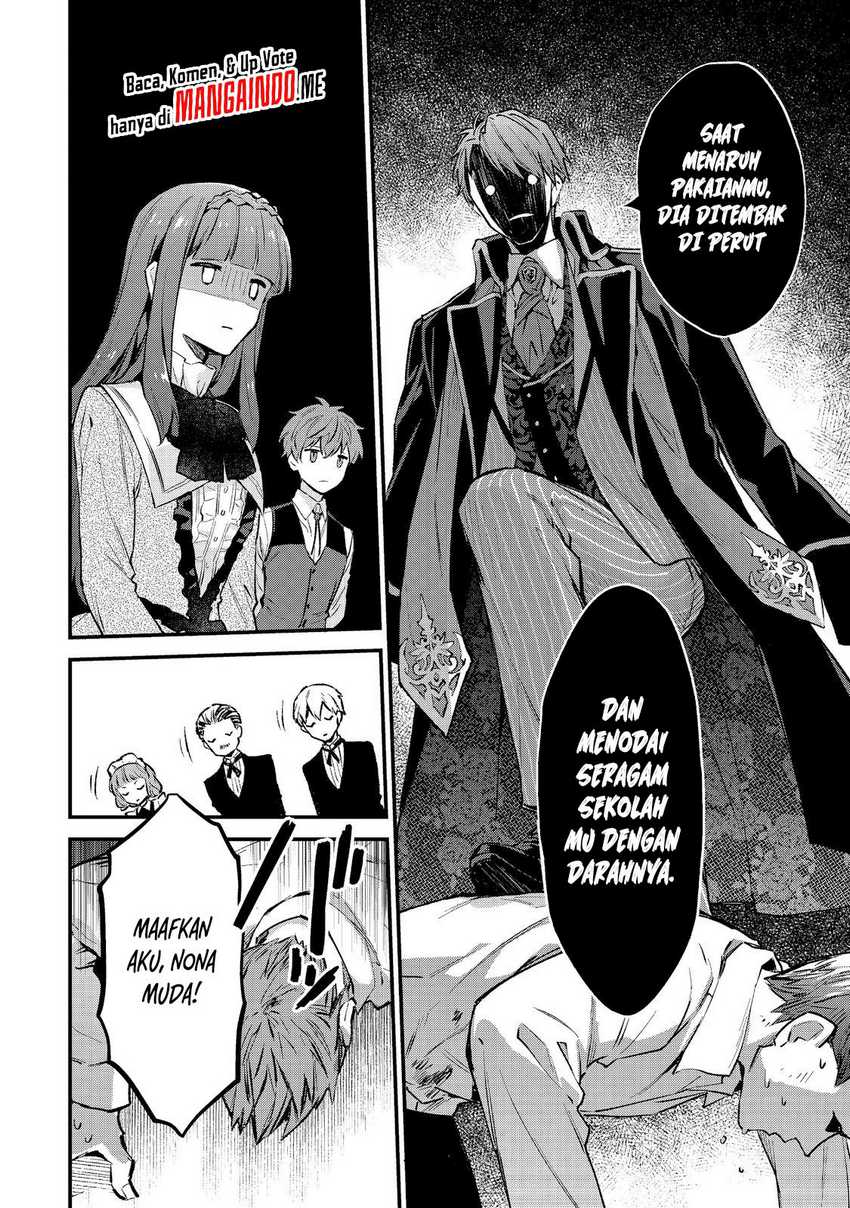 Akutou Ikka no Mana Musume, Tensei Saki mo Otome Game no Gokudou Reijou deshita Chapter 01.2 Gambar 15