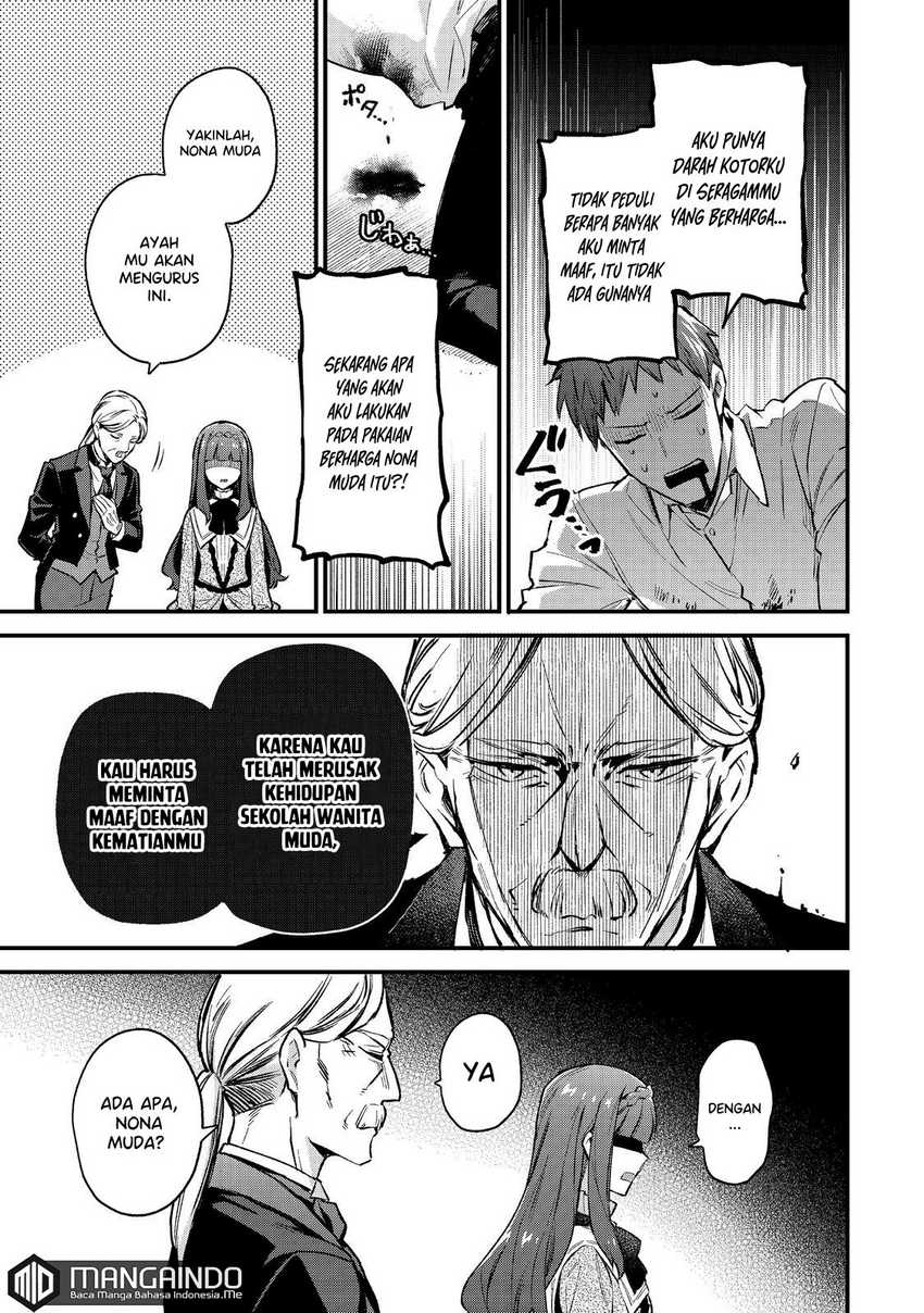 Akutou Ikka no Mana Musume, Tensei Saki mo Otome Game no Gokudou Reijou deshita Chapter 01.2 Gambar 16