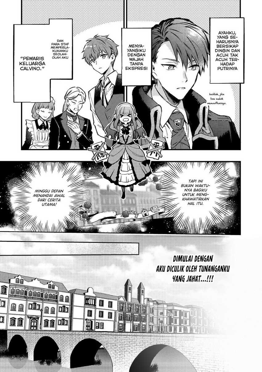 Akutou Ikka no Mana Musume, Tensei Saki mo Otome Game no Gokudou Reijou deshita Chapter 01.2 Gambar 18