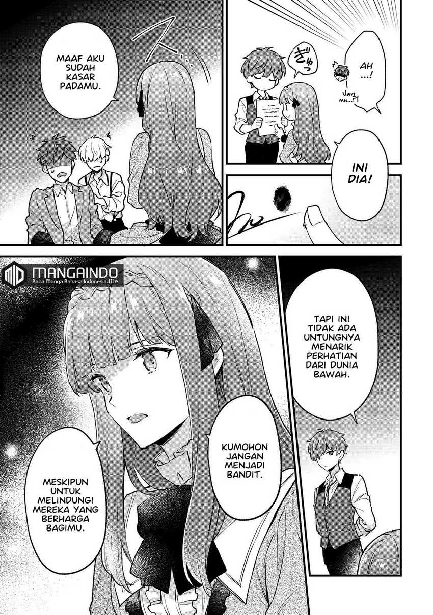 Akutou Ikka no Mana Musume, Tensei Saki mo Otome Game no Gokudou Reijou deshita Chapter 01.1 Gambar 12