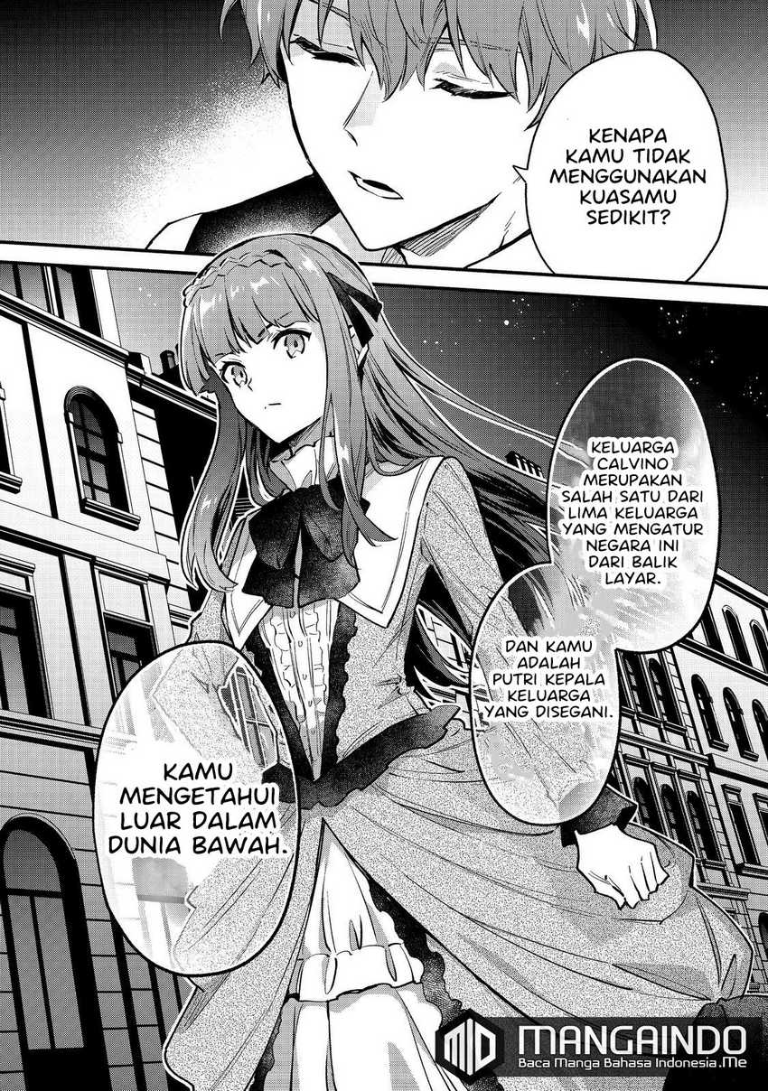 Akutou Ikka no Mana Musume, Tensei Saki mo Otome Game no Gokudou Reijou deshita Chapter 01.1 Gambar 15