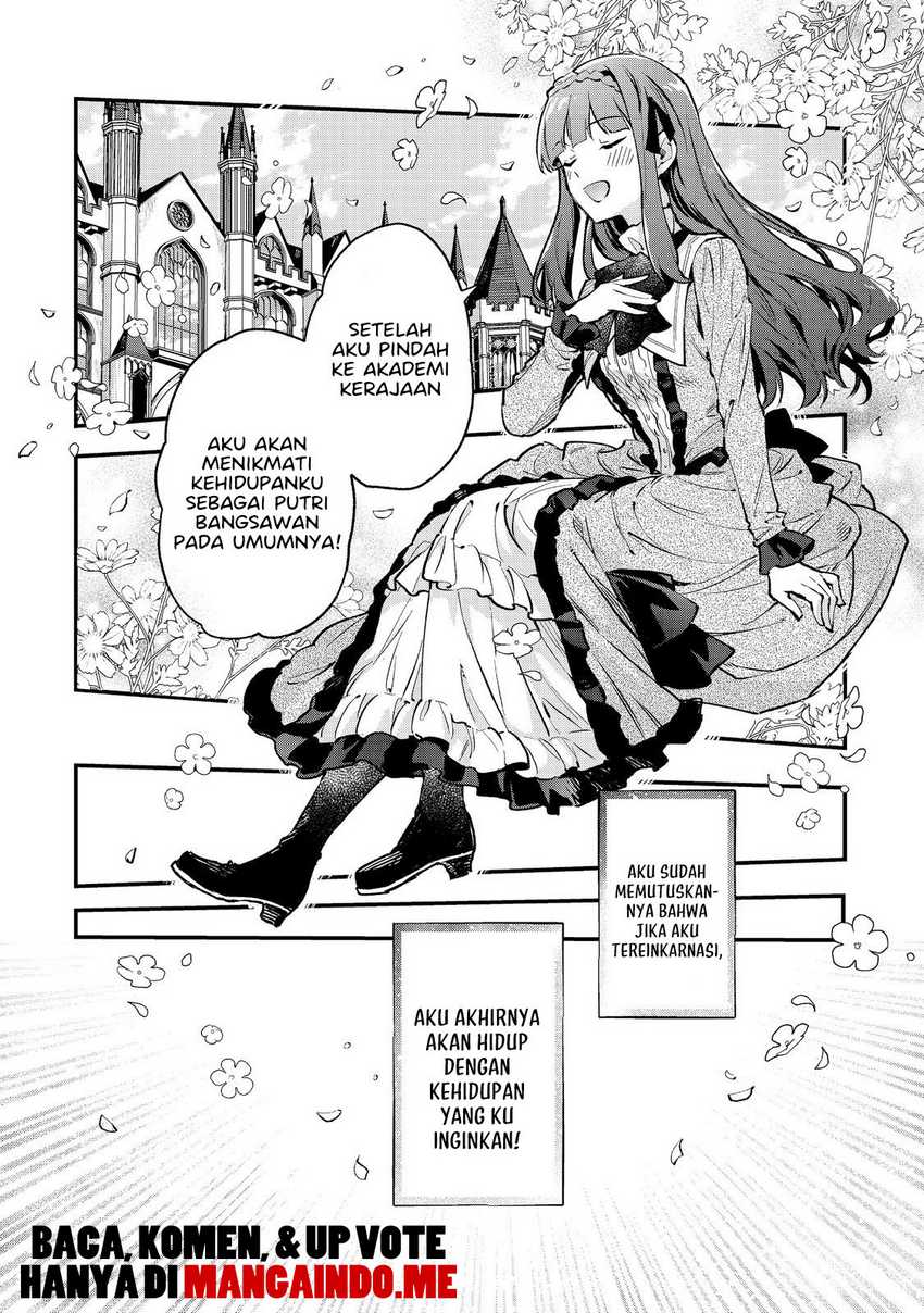 Akutou Ikka no Mana Musume, Tensei Saki mo Otome Game no Gokudou Reijou deshita Chapter 01.1 Gambar 19