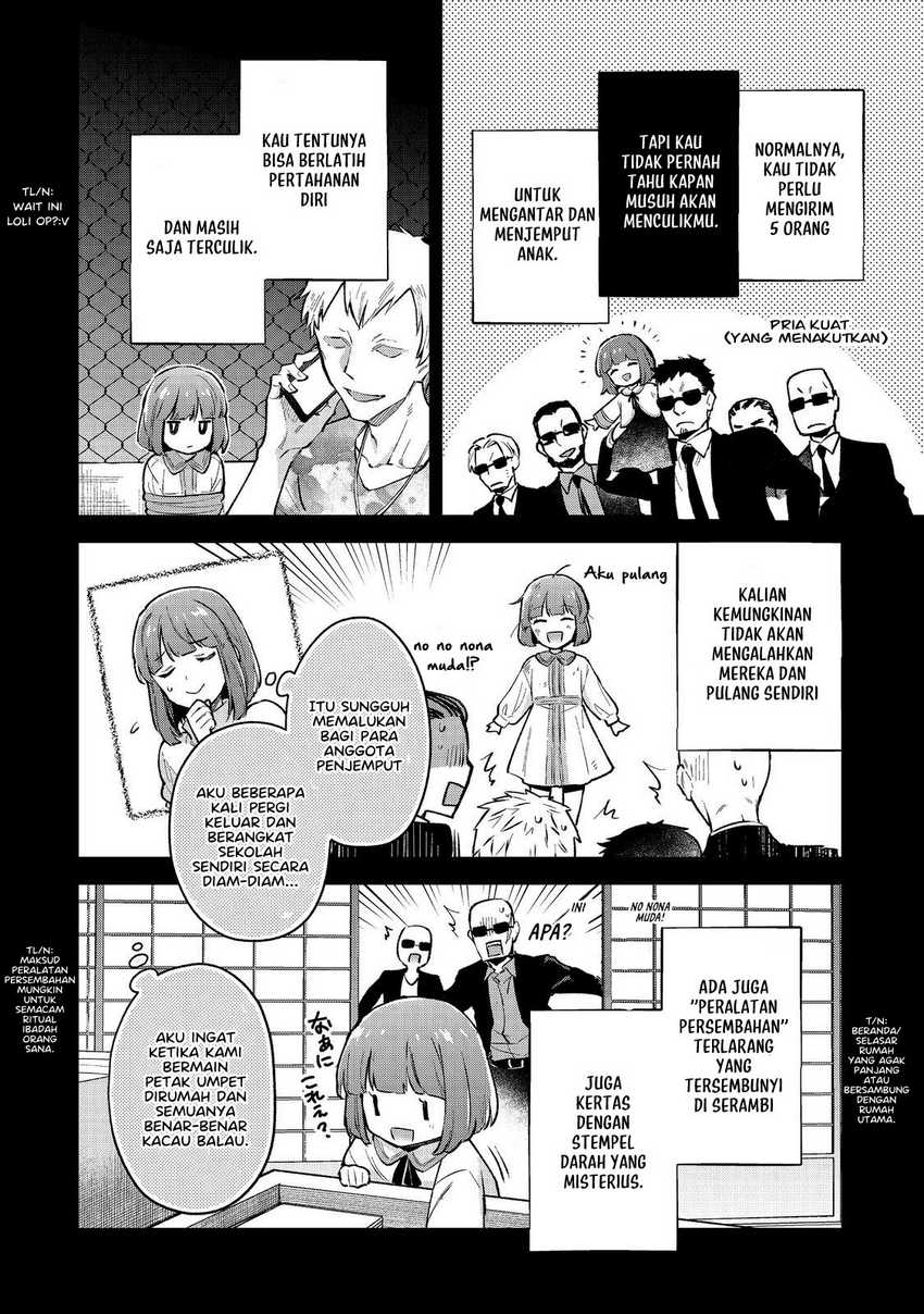 Akutou Ikka no Mana Musume, Tensei Saki mo Otome Game no Gokudou Reijou deshita Chapter 01.1 Gambar 25