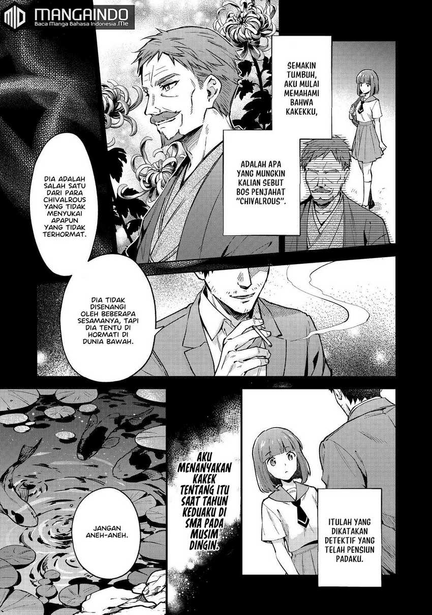 Akutou Ikka no Mana Musume, Tensei Saki mo Otome Game no Gokudou Reijou deshita Chapter 01.1 Gambar 26