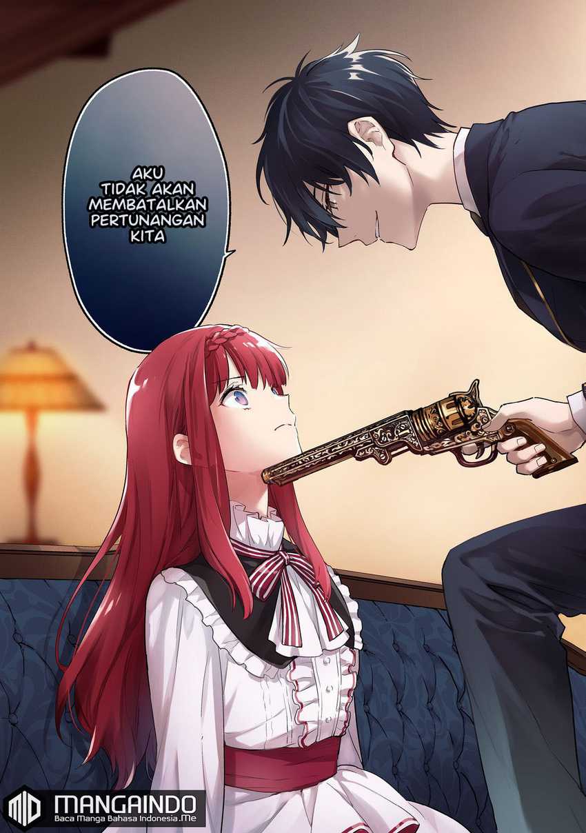 Akutou Ikka no Mana Musume, Tensei Saki mo Otome Game no Gokudou Reijou deshita Chapter 01.1 Gambar 4