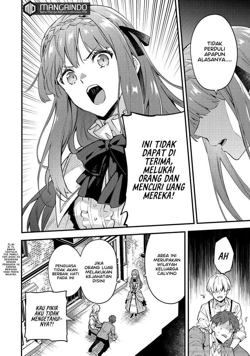 Akutou Ikka no Mana Musume, Tensei Saki mo Otome Game no Gokudou Reijou deshita Chapter 01.1 Gambar 9