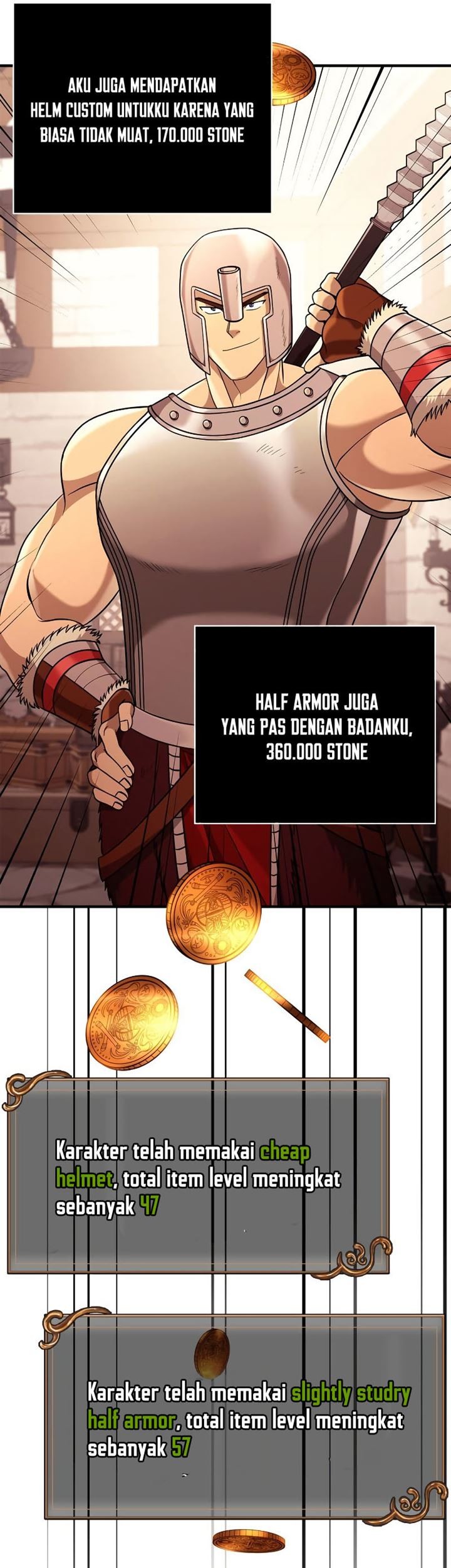 Survive as a Barbarian in the Game Chapter 18 Gambar 47