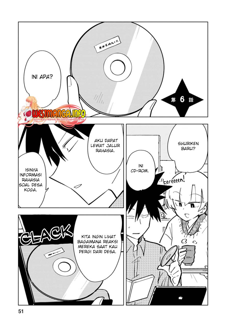 Living With a Kunoichi Chapter 06 Gambar 3