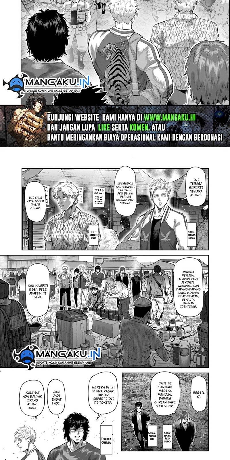 Baca  Kengan Omega Chapter 200 Gambar 2