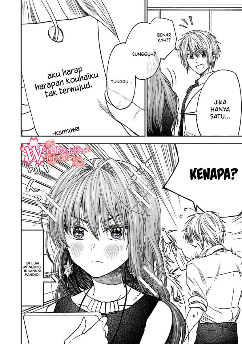 Awkward Senpai Serialization Chapter 12.2 Gambar 3