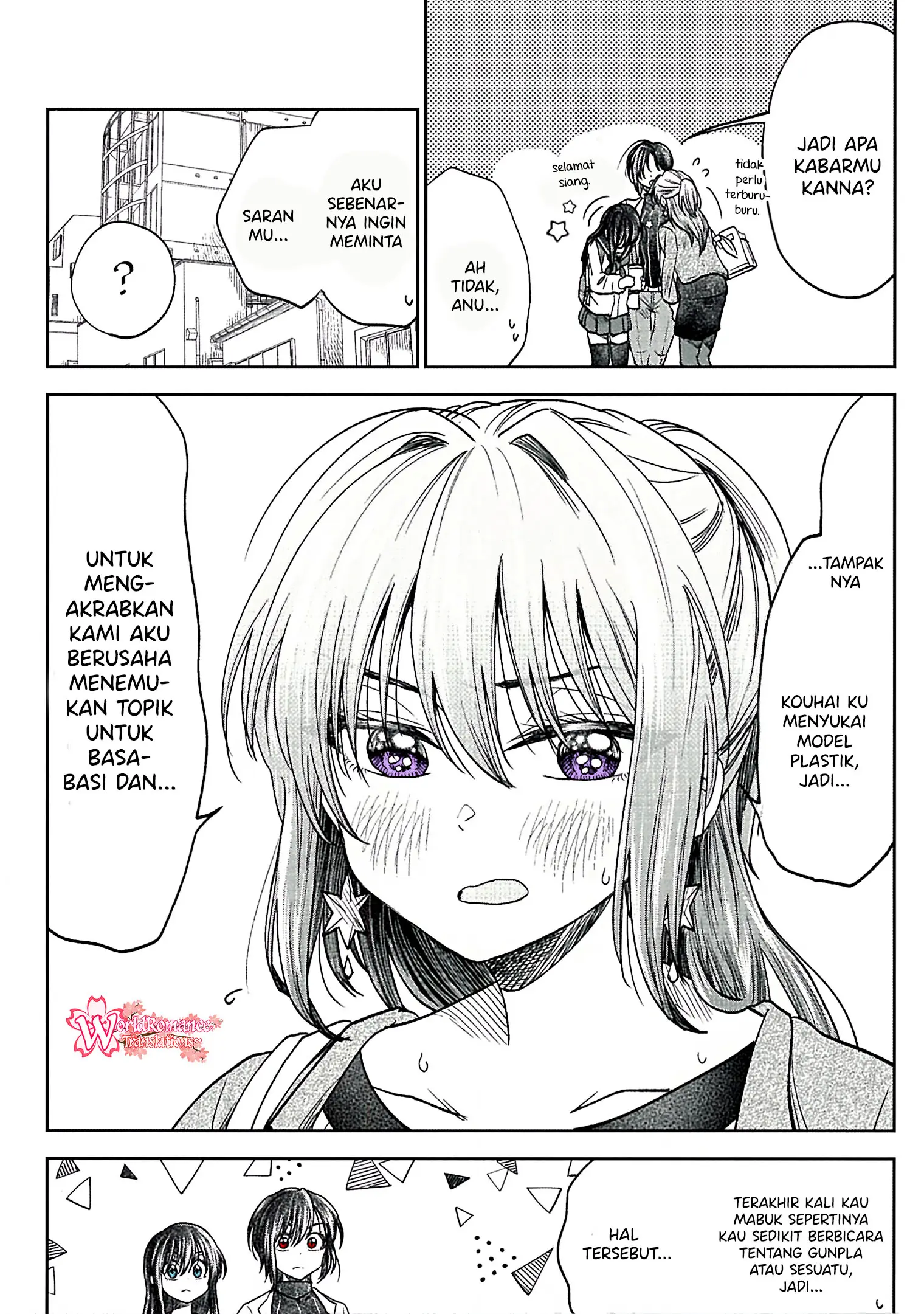 Awkward Senpai Serialization Chapter 08 Gambar 19