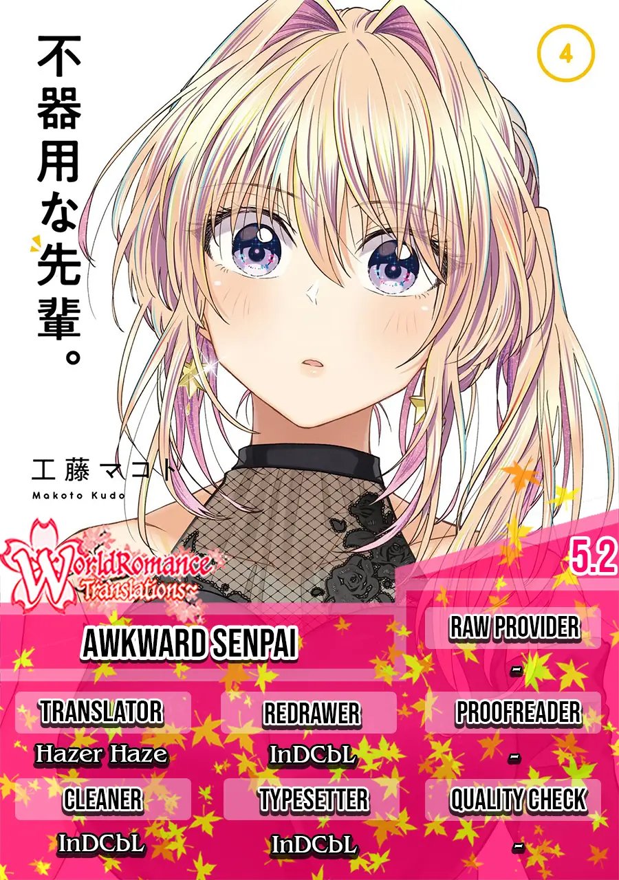 Baca Komik Awkward Senpai Serialization Chapter 05.2 Gambar 1