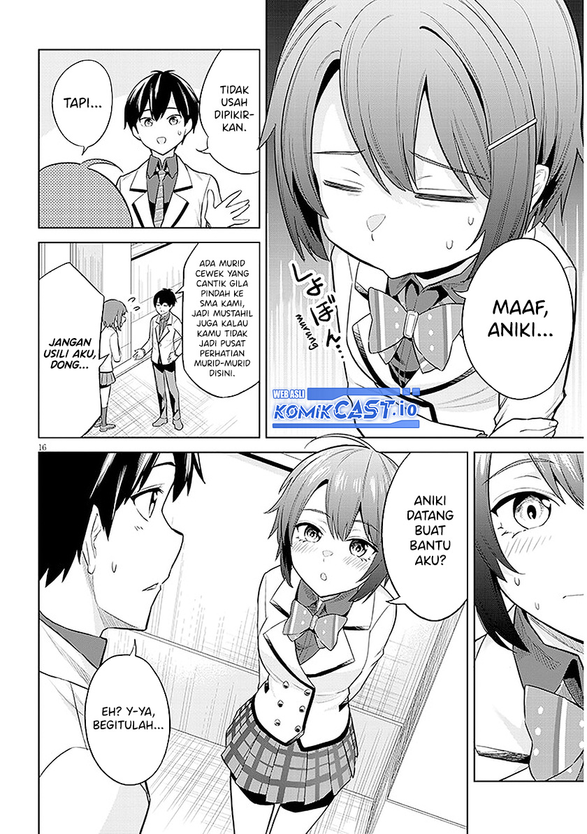 Jitsu wa Gimai (Imouto) deshita. ~Saikin de Kitagiri no Otouto no Kyorikan ga Yatara Chikaiwake~ Chapter 07 Gambar 17
