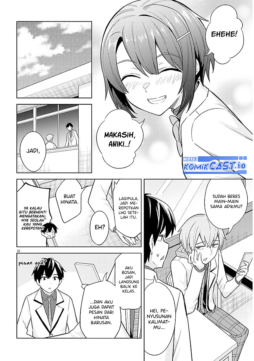 Jitsu wa Gimai (Imouto) deshita. ~Saikin de Kitagiri no Otouto no Kyorikan ga Yatara Chikaiwake~ Chapter 07 Gambar 19