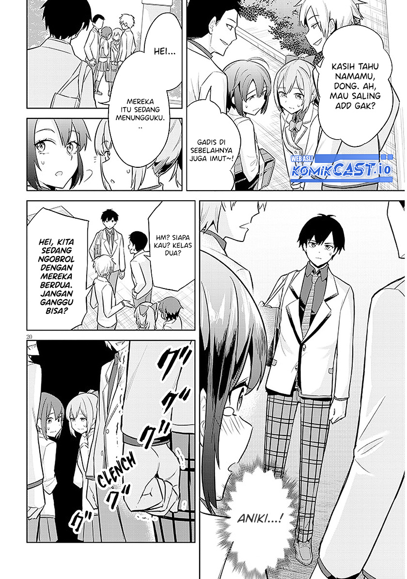 Jitsu wa Gimai (Imouto) deshita. ~Saikin de Kitagiri no Otouto no Kyorikan ga Yatara Chikaiwake~ Chapter 07 Gambar 21
