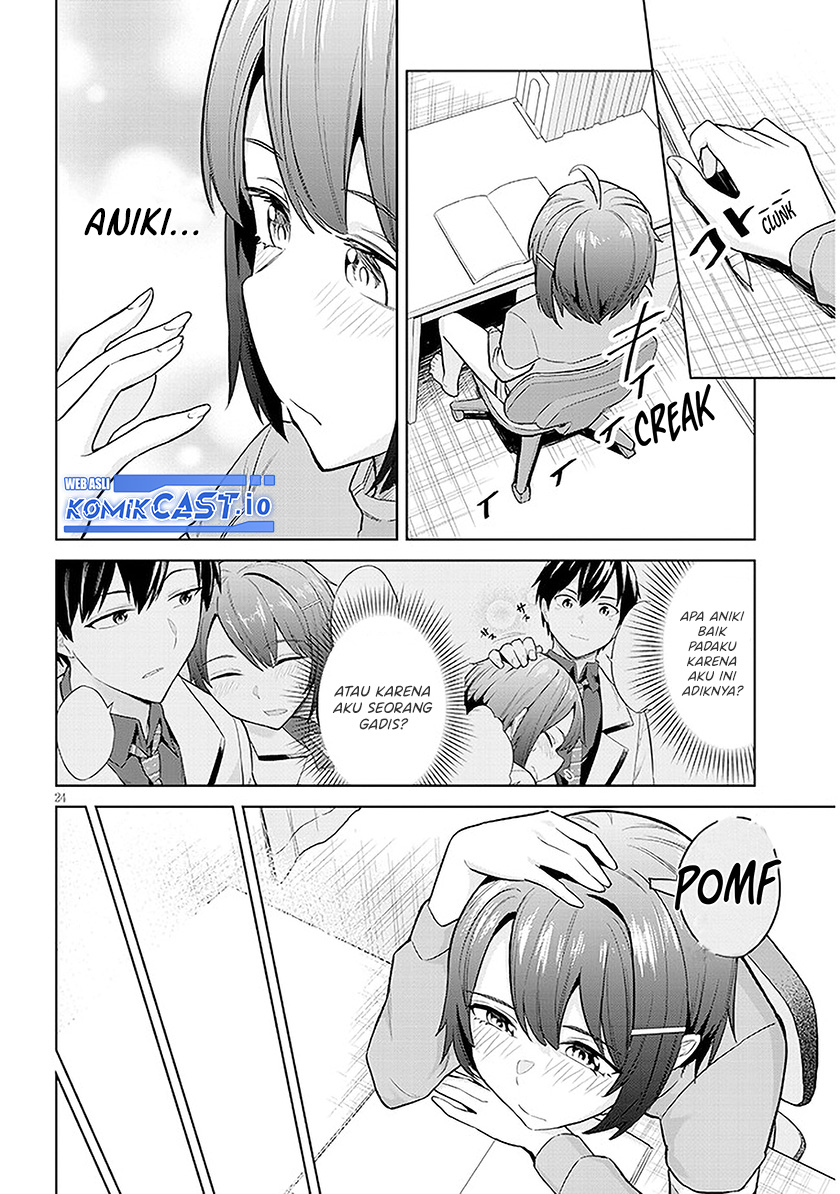 Jitsu wa Gimai (Imouto) deshita. ~Saikin de Kitagiri no Otouto no Kyorikan ga Yatara Chikaiwake~ Chapter 07 Gambar 25