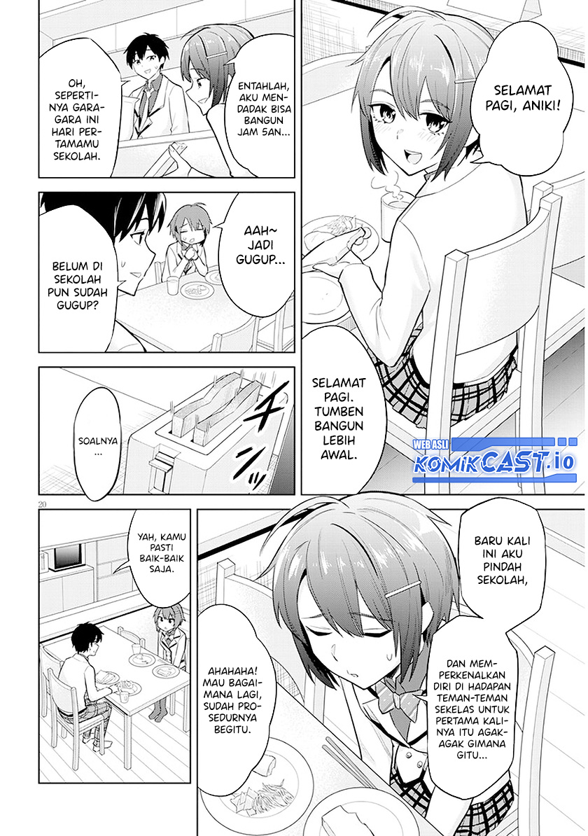 Jitsu wa Gimai (Imouto) deshita. ~Saikin de Kitagiri no Otouto no Kyorikan ga Yatara Chikaiwake~ Chapter 06 Gambar 21