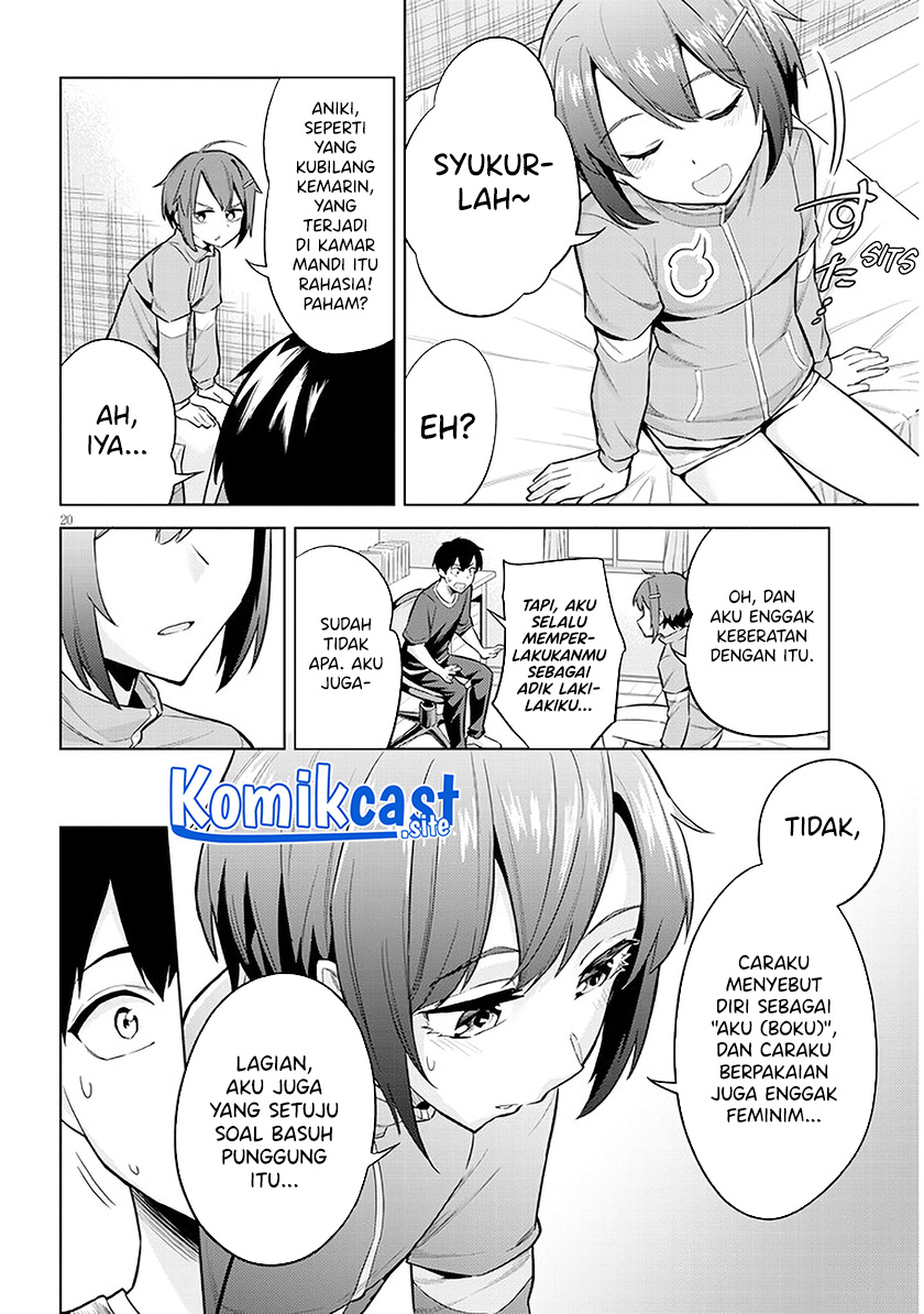 Jitsu wa Gimai (Imouto) deshita. ~Saikin de Kitagiri no Otouto no Kyorikan ga Yatara Chikaiwake~ Chapter 05 Gambar 21
