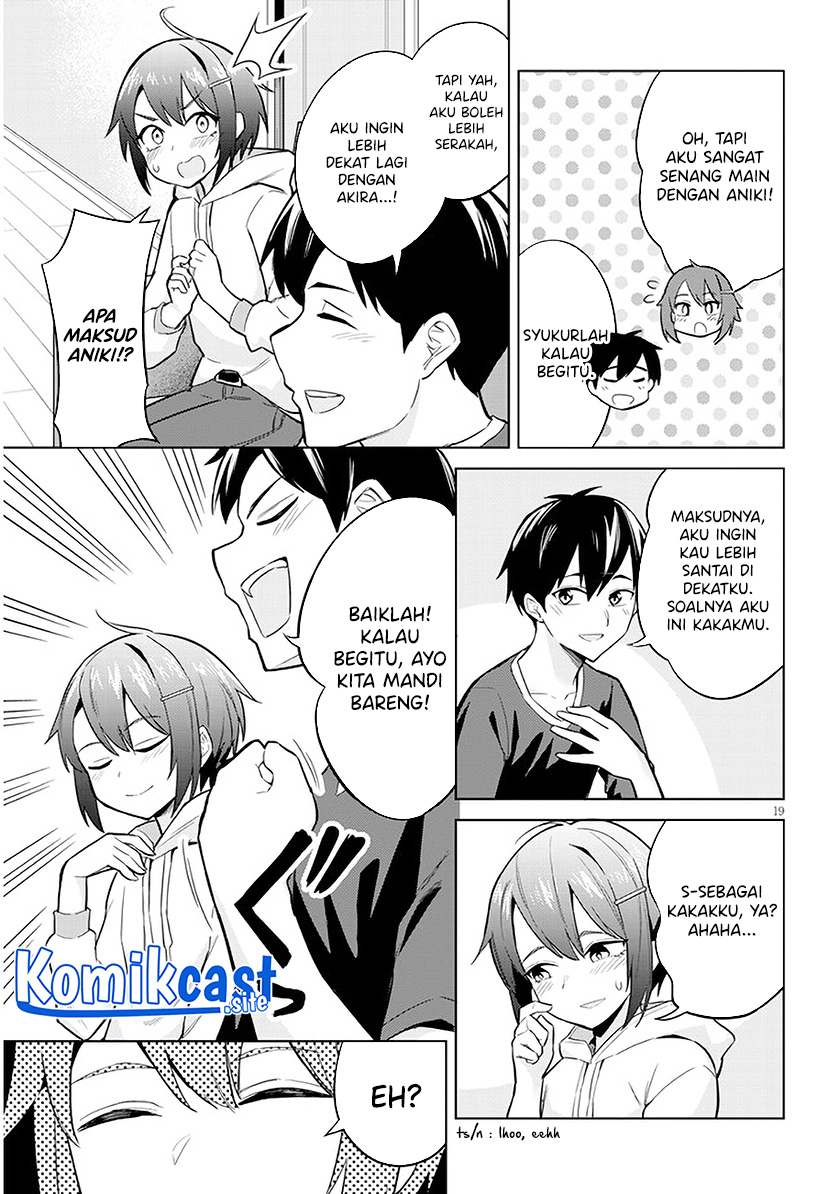 Jitsu wa Gimai (Imouto) deshita. ~Saikin de Kitagiri no Otouto no Kyorikan ga Yatara Chikaiwake~ Chapter 04 Gambar 20