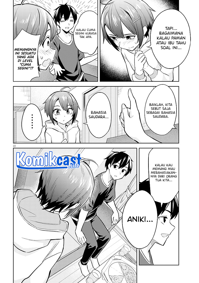 Jitsu wa Gimai (Imouto) deshita. ~Saikin de Kitagiri no Otouto no Kyorikan ga Yatara Chikaiwake~ Chapter 04 Gambar 23