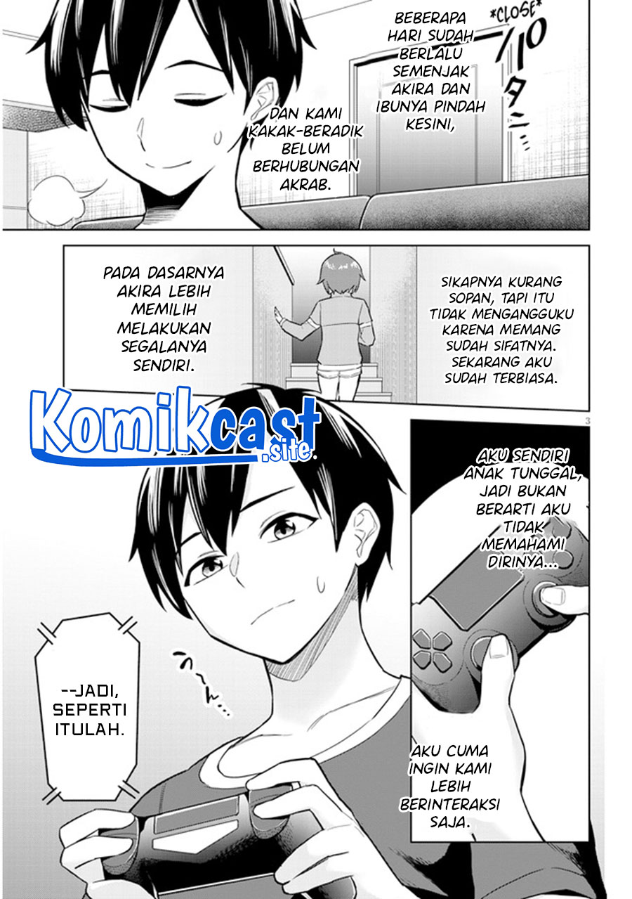 Jitsu wa Gimai (Imouto) deshita. ~Saikin de Kitagiri no Otouto no Kyorikan ga Yatara Chikaiwake~ Chapter 03 Gambar 4