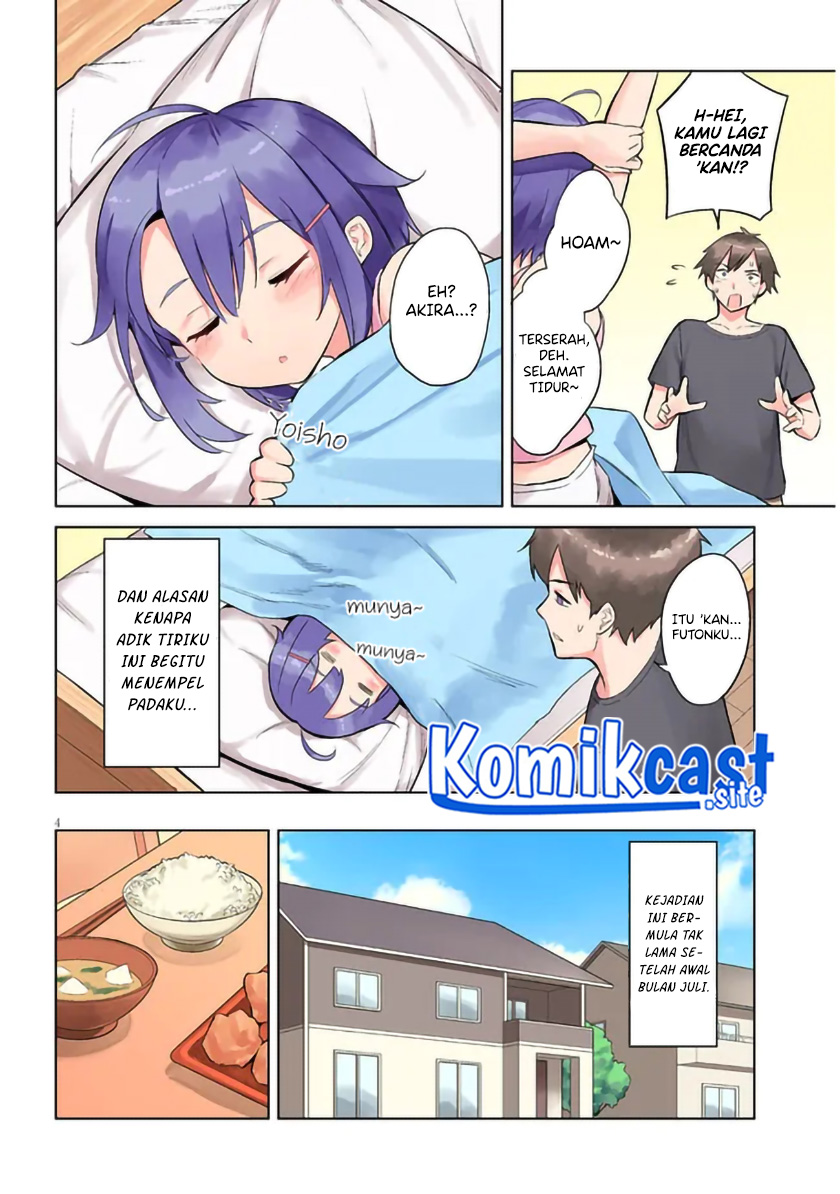 Jitsu wa Gimai (Imouto) deshita. ~Saikin de Kitagiri no Otouto no Kyorikan ga Yatara Chikaiwake~ Chapter 01 Gambar 4