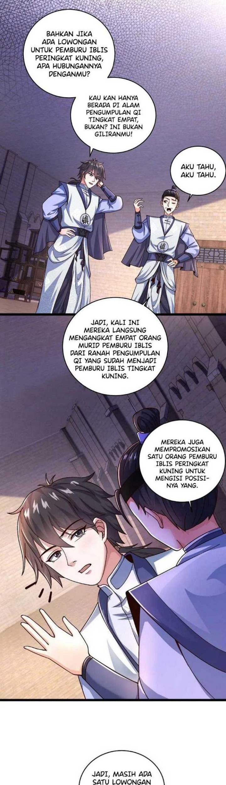 I Am Using My Body As Bait For Demons At The Demon Suppression Bureau Chapter 12 Gambar 3