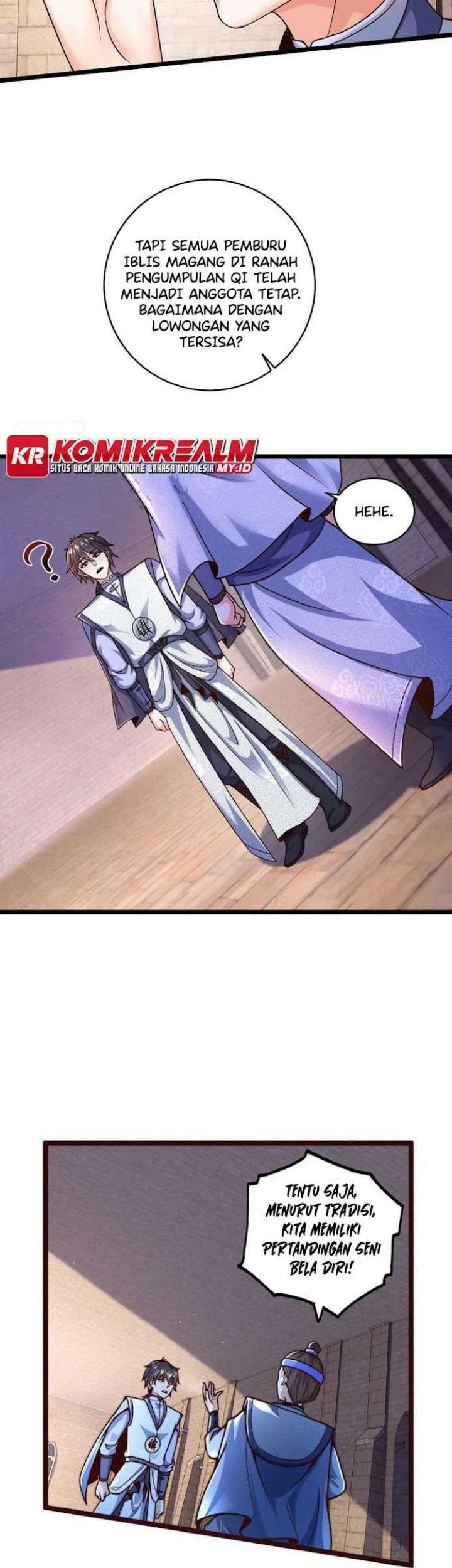 I Am Using My Body As Bait For Demons At The Demon Suppression Bureau Chapter 12 Gambar 5