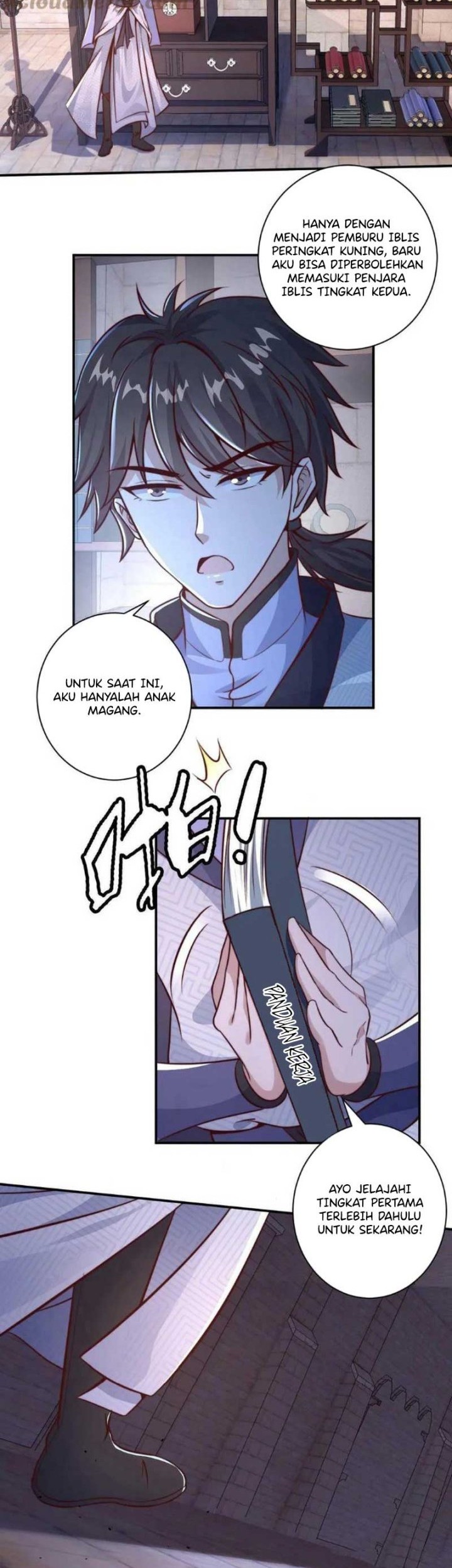 I Am Using My Body As Bait For Demons At The Demon Suppression Bureau Chapter 03 Gambar 16