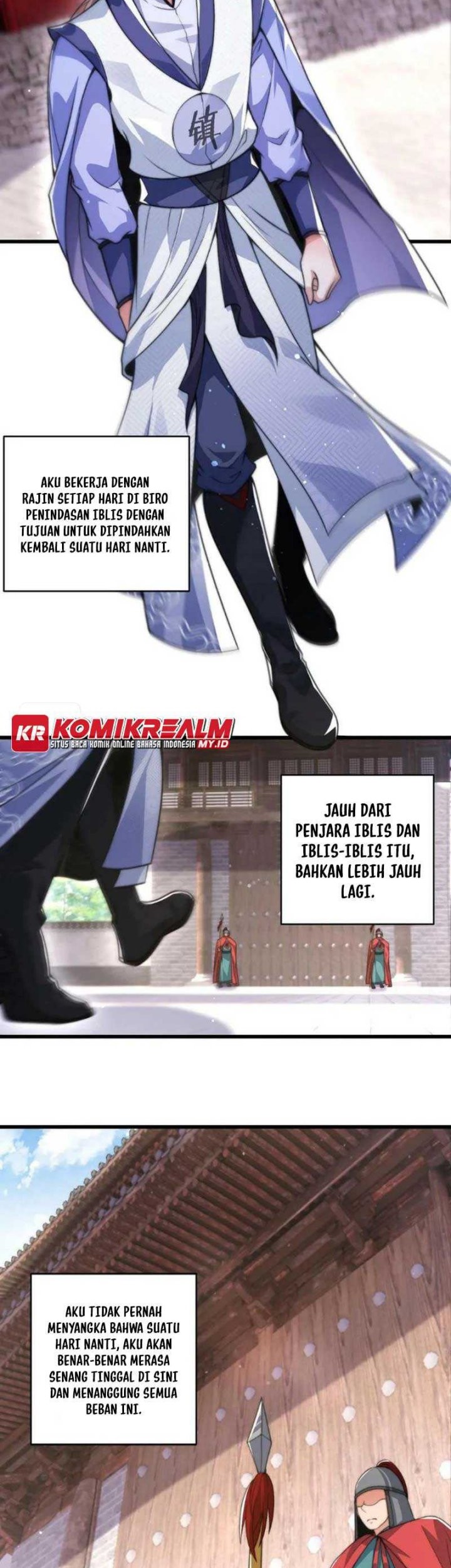 I Am Using My Body As Bait For Demons At The Demon Suppression Bureau Chapter 01 Gambar 4