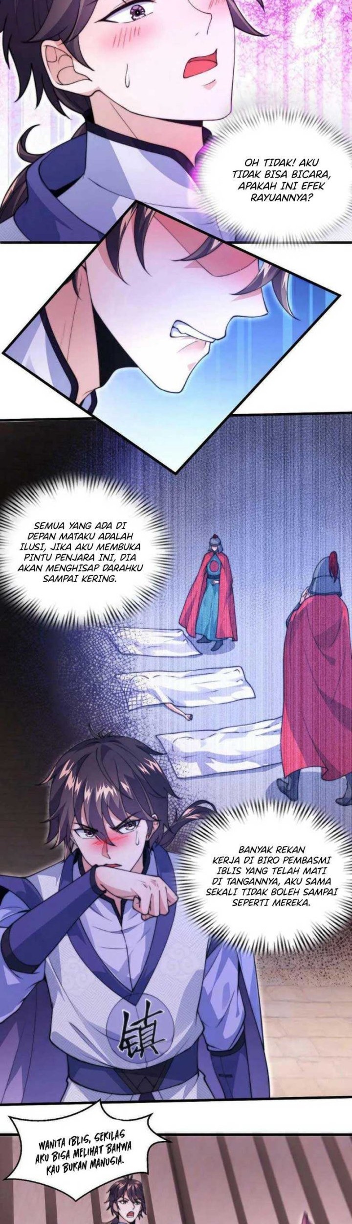 I Am Using My Body As Bait For Demons At The Demon Suppression Bureau Chapter 01 Gambar 9