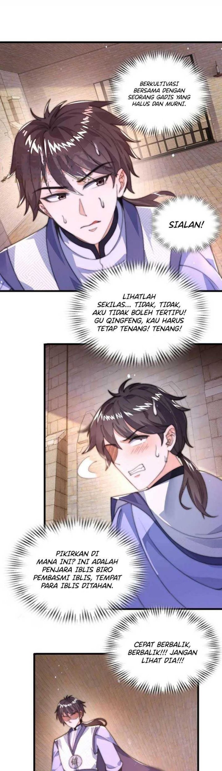 I Am Using My Body As Bait For Demons At The Demon Suppression Bureau Chapter 01 Gambar 14
