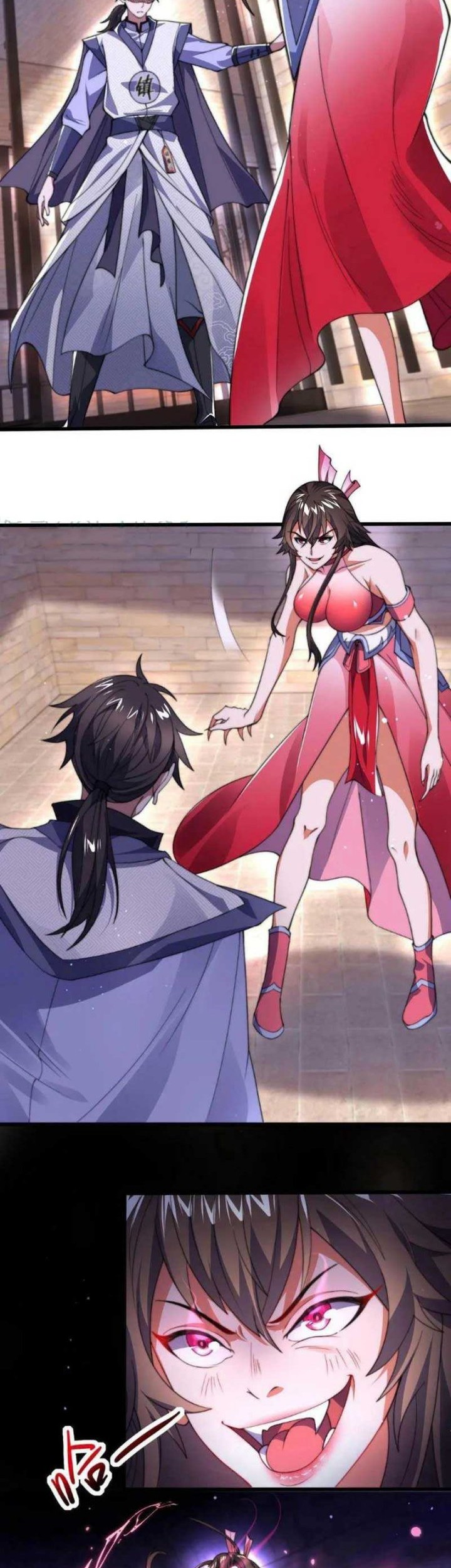 I Am Using My Body As Bait For Demons At The Demon Suppression Bureau Chapter 01 Gambar 21