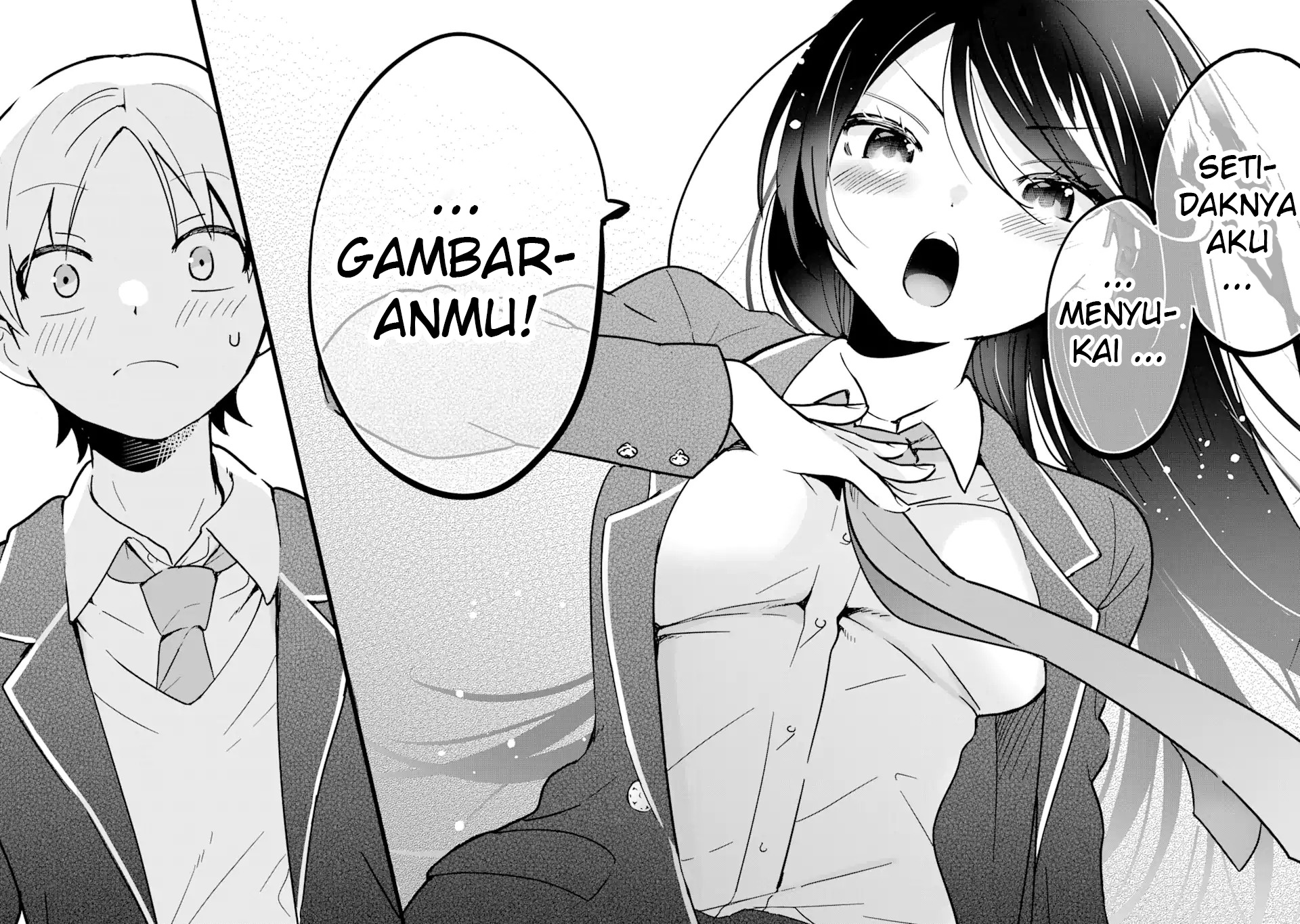 Gakuen 1 no Bishoujo wa x x Eshi no Ore ni Horeteiru!? Chapter 01.2 Gambar 12