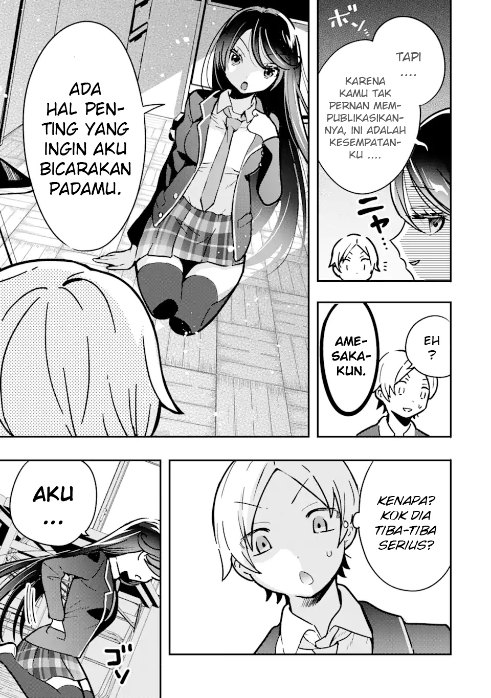 Gakuen 1 no Bishoujo wa x x Eshi no Ore ni Horeteiru!? Chapter 01.2 Gambar 14